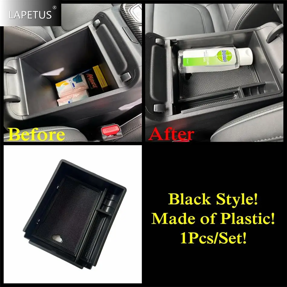 Auto Accessories Armrest Storage Box Center Console Glove Tray Organiser For Hyundai Tucson NX4 Automatic Version 2021 2022 2023