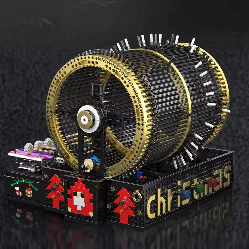 Techniczna Pozytywka DIY Zabawki Pozytywka Mould King 10170 Model Klocki Konstrukcyjne Puzzle Klocki Kreatywne Prezenty Świąteczne dla Dzieci