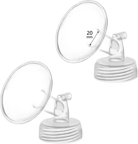 Flange Compatible with Spectra S1 S2 9 Plus Synergy Gold Breastpump Replacement to Spectra Pump Parts and Spectra Flange /Shield