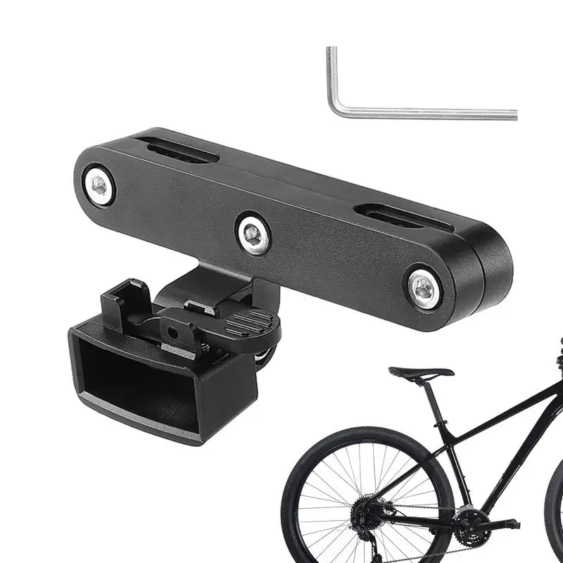 Bike Tail Light Rack Taillight Mounting Bracket With Wrench Bicycle Rear Light Rack LED Tail Light Bracket For Bicycle Saddle