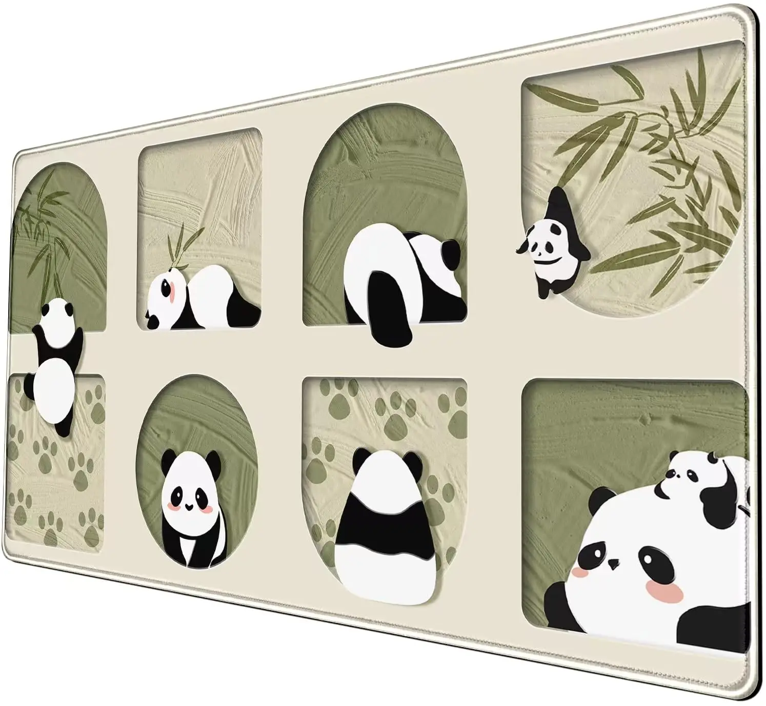 

Panda Patterned Mouse Pad, A Cute Desktop Decoration, Non-slip and Waterproof Gaming Mouse Pad, The Perfect Gift for Friends.