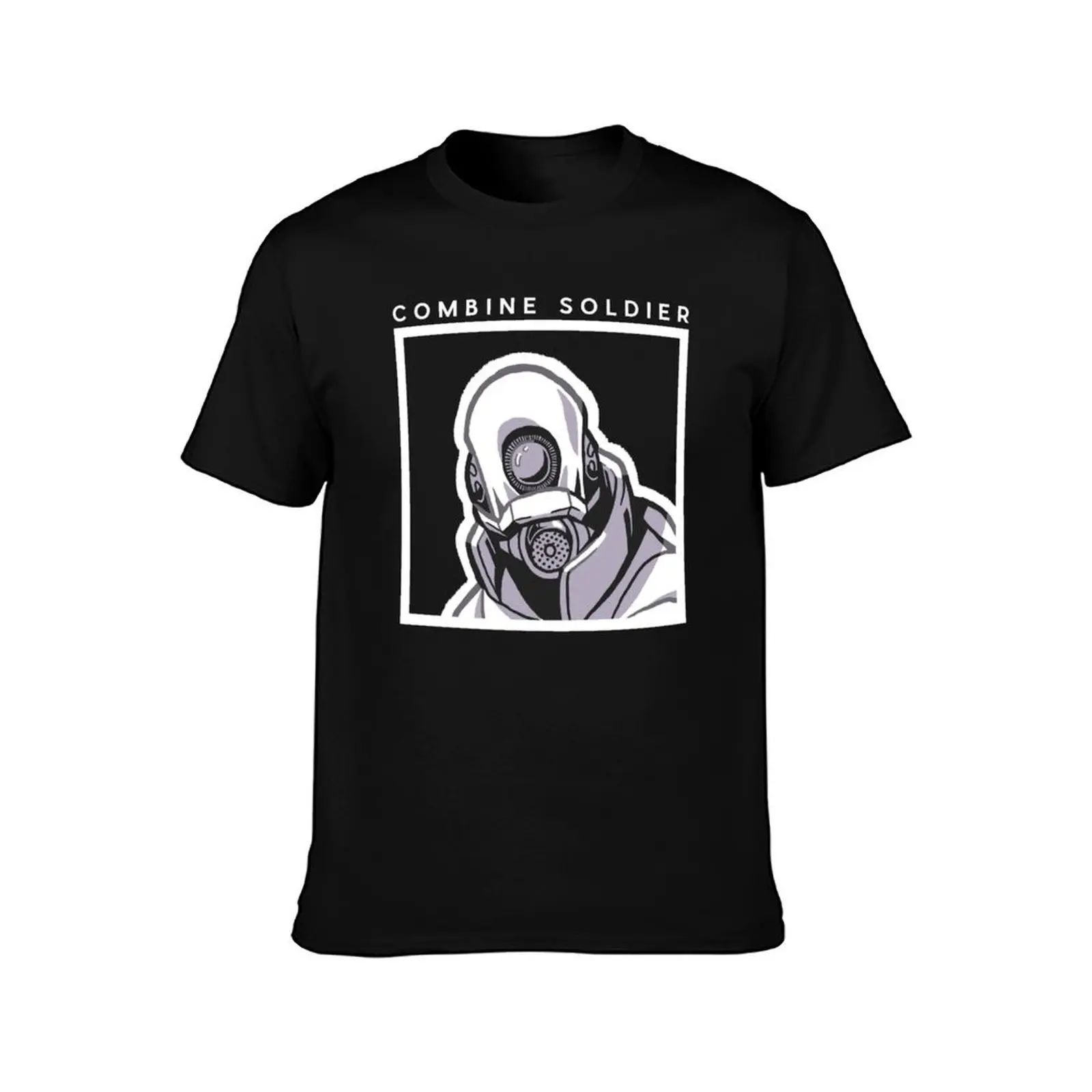 T-shirt Half Life Essential pour hommes, T-shirt Hared Graphic, Combine Soldier