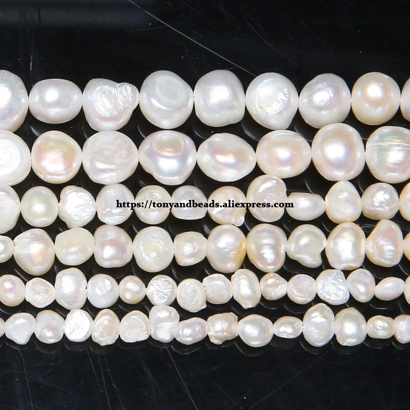 B Quality Genuine Natural Fresh Water Pearl Baroque Loose Beads 15\