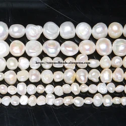 B Quality Genuine Natural Fresh Water Pearl Baroque Loose Beads 15