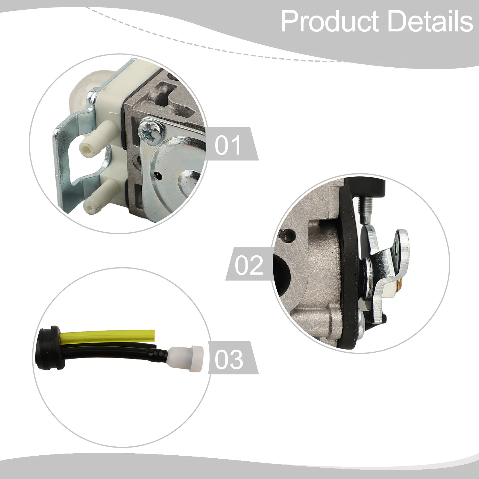 

Leaf Blower Carburetor Kit Carburetor Kits With Air Filter Reliable Replacement Easy To Replace High-quality Materials