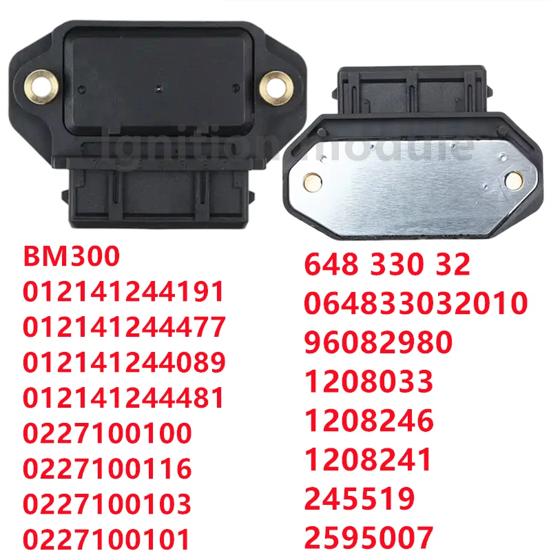 

General Ignition Module 012141244191 012141244477 012141244089 012141244481 0227100100 0227100116 For Alfa Romeo BMW AUDI