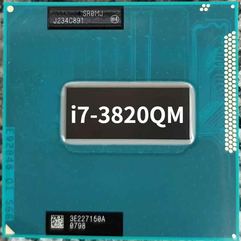 i7-3820QM 2.7GHz 4 Core 8 Thread 8M 45W I7 3820QM Computer CPU Processor Server Socket G2 / RPGA988B SR0MJ