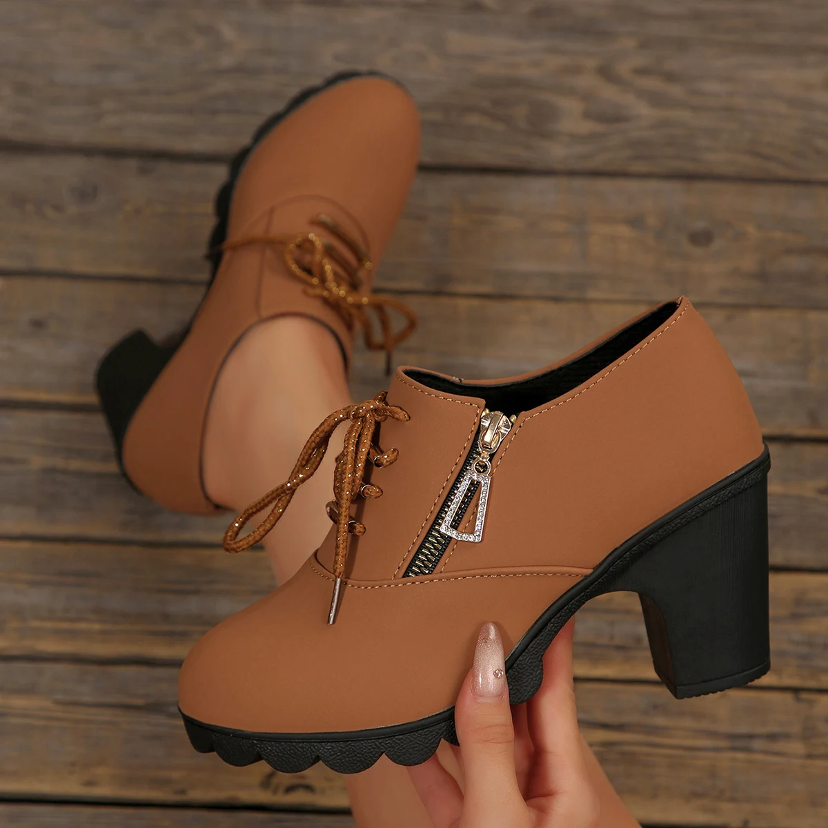 2026 New Women Large Size Ankle Boots Trend Autumn Cross-Strap Short Boots Women Fashion Designer Shoes Women Zapatos De Mujer