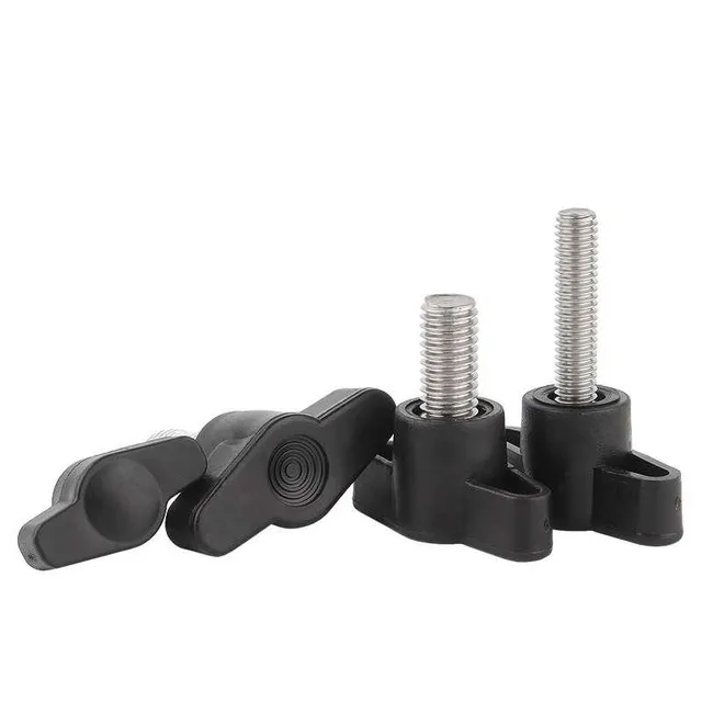 Weiyi Feststellschrauben 1/4-20 UNC/M4-M8 SUS304 A2 Edelstahl 27 # oder 36 # Z-Griff Bakelit-Handknopf Verstellbare Daumenschrauben – Detail 5