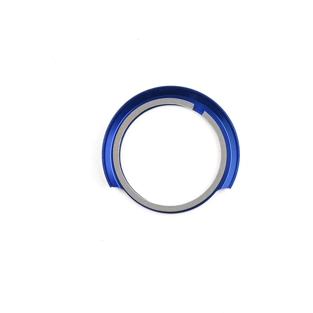 High quality Button Cover Trim Never fade Never rust Parts Pro Interior Blue Console Decor Decorative Start Key