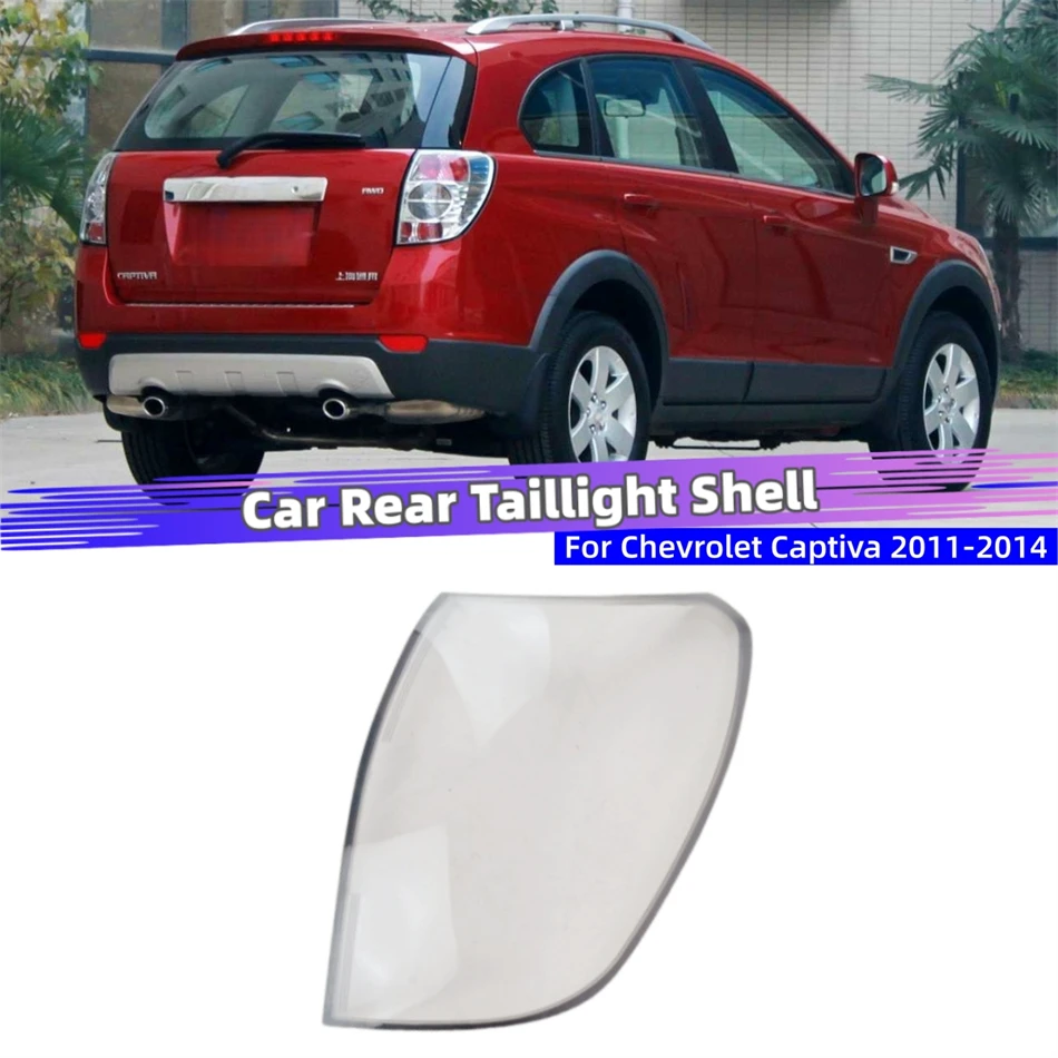 Accesorios para Chevrolet Captiva 2011 2012 2013 2014, Carcasas de Repuesto para Luces Traseras, Cubiertas para Faros Traseros