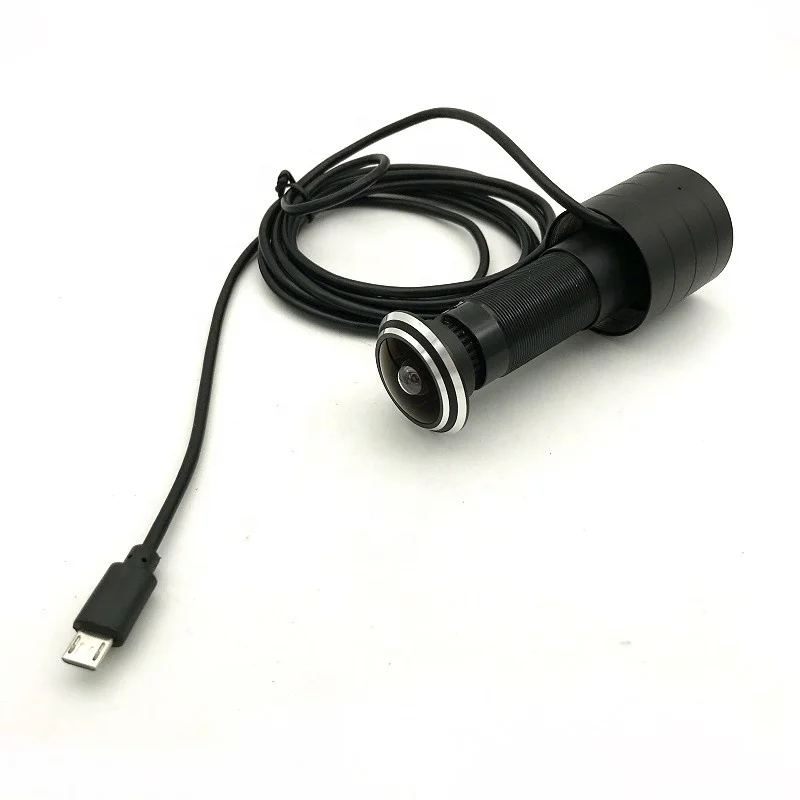 New DingdangSmart 2MP FHD 1080P IP65 Waterproof Vandal-Proof Free Driver OTG USB-C CMOS 1 Year Mini Fisheye Wide-Angle SD Card