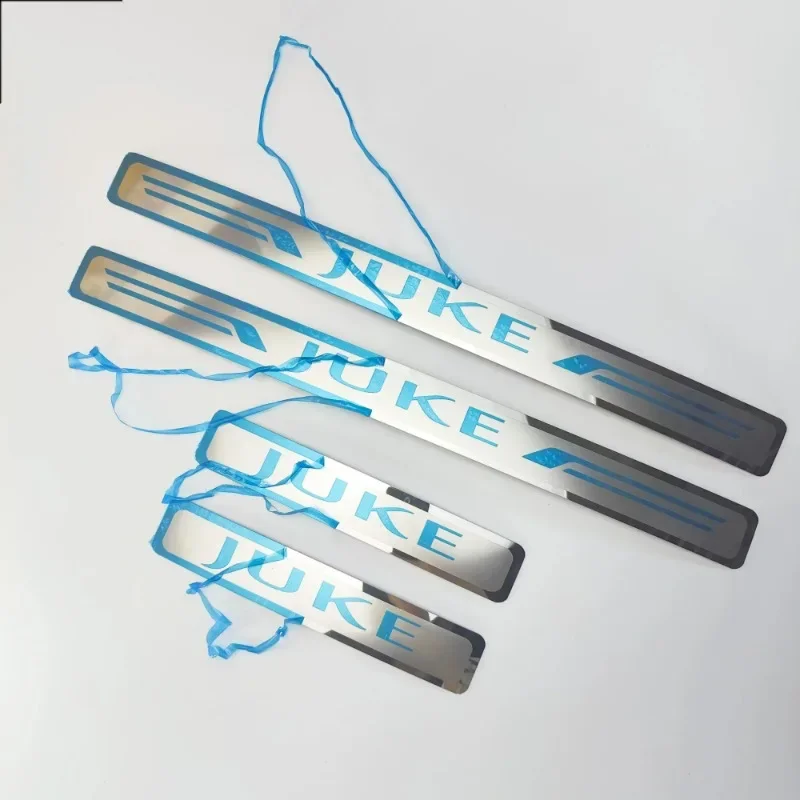 for Nissan JUKE 2010 2011 2012 2013 2014 2015 2016 2017 2018 2019 2020 Car Door Sill Scuff Plate Cover Trim Car Accessories view 4