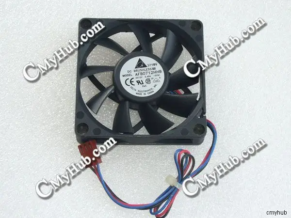 For DELTA AFB0712HHB-SY61 DC12V 0.45A 7015 7CM 70MM 70X70X15MM 3pin Cooling Fan AFB0712HHB-SY61