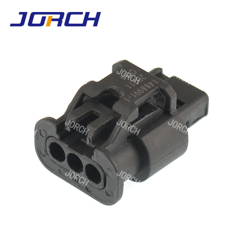 3 pin female socket automotive parking sensor connector 1488991-1