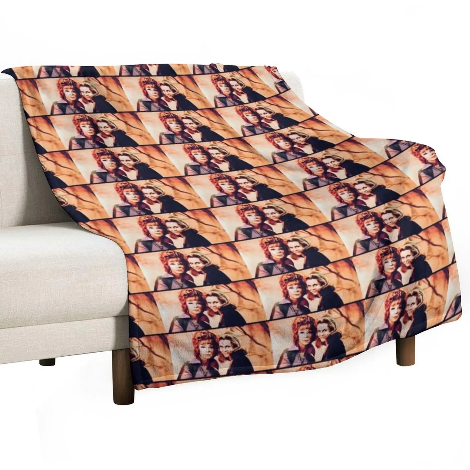 Samantha and Endora Throw Blanket Sofa Quilt Blankets