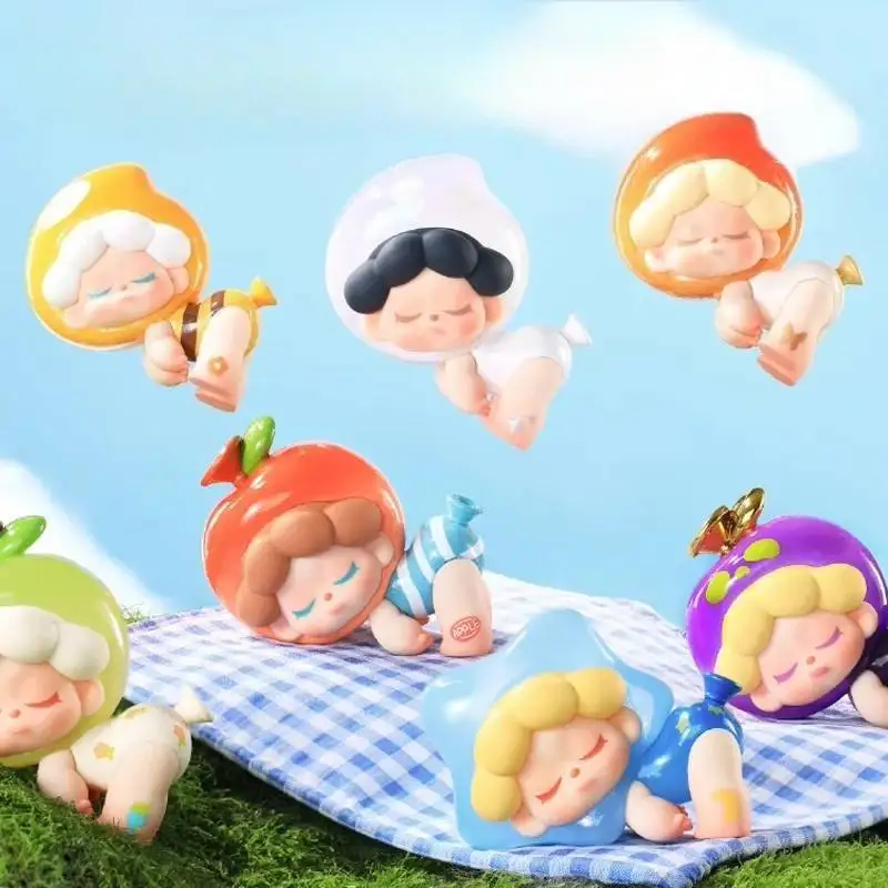 Wendy's Escape from the Center of the Earth Series Mini Blind Box Series Bonecas Decorações de mesa fofas Colecionáveis Presentes surpresa