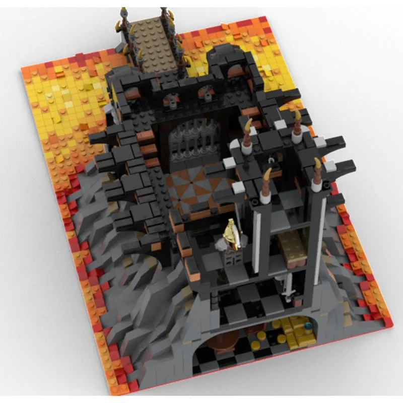 Nuovo modello Moc Block Longyan Island Modulo Block Regalo Giocattolo per bambini Set di assemblaggio fai-da-te