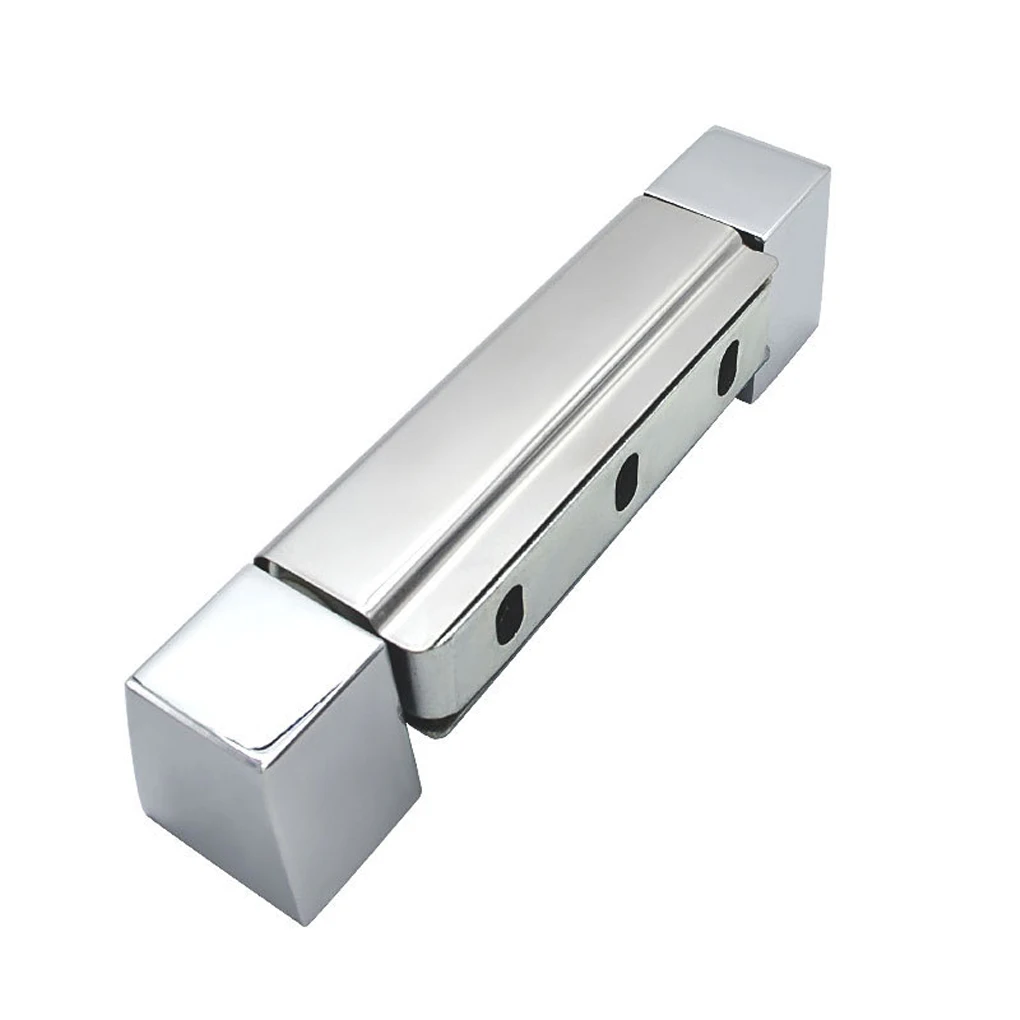 New Durable Freezer Corner Hinges Heavy Duty Electroplated Finish Effortless Installation Cold Storage Protruding Door Hinges