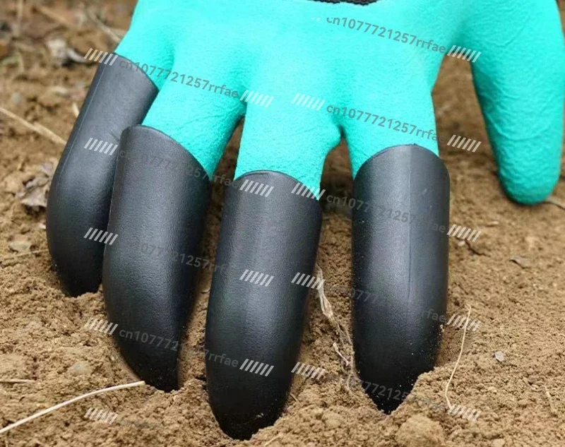 Gardening Gloves Stab-proof Waterproof with Claws Wear-resistant  Garden Planting Flowers and Vegetables Protection Hand