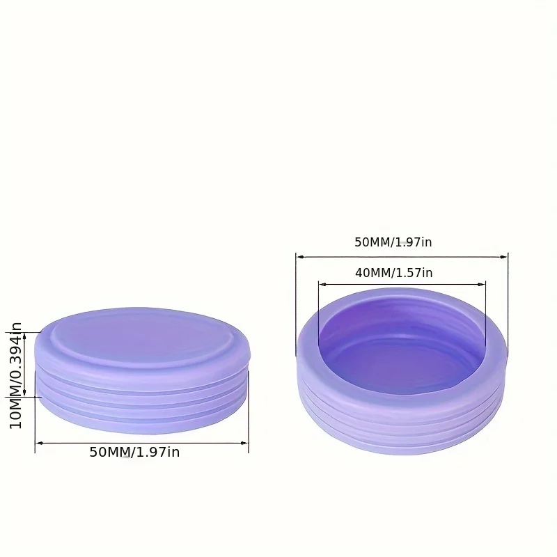 غطاء حماية من السيليكون بعجلة عالمية للأمتعة، 4 قطع من غطاء عجلة الأمتعة #2