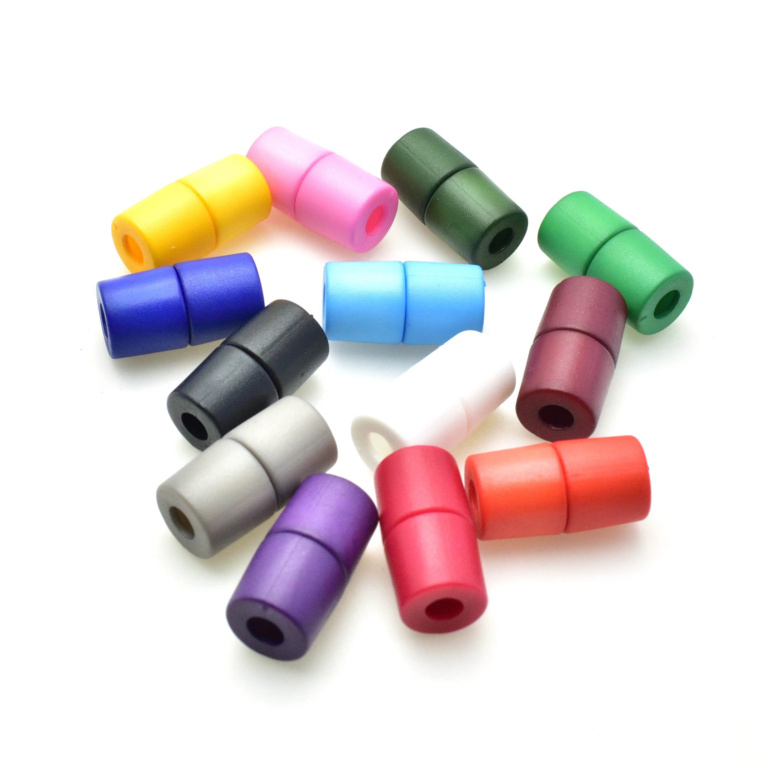 13pcs/pack Colorful Plastic Lanyard Safety Breakaway Pop Barrel Connectors For Bag/Pet Collars/Paracords/Necklace