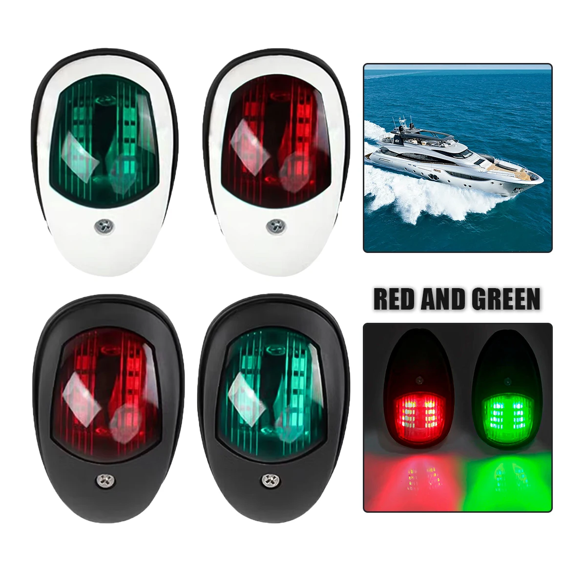 luzes-de-navegacao-led-a-prova-d'Agua-para-barcos-12v-30v-luzes-de-posicao-para-barcos-luzes-marinhas-lampada-a-prova-d'Agua-para-barcos-vermelha-verde