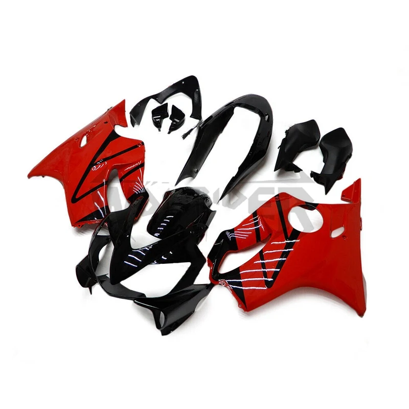 INJECTION MOLD Fairing for CBR600F4i 2004 2005 2006 2007 red black CBR600 F4i 04 05 06 07 bodywork kit motorcycle fairings