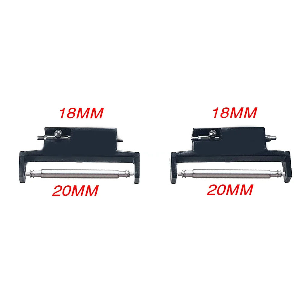 2pcs Watch Band Adapters 18mm To 20mm 14mm To 20mm Quick Release Spring Bars Connectors for Xiaomi Watch Plastic Strap Accessory