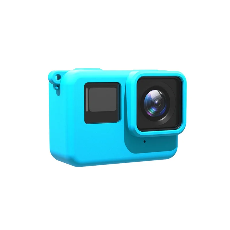 Силиконовый чехол для Shadowstone Insta360 Ace, крышка объектива, многофункциональная портативная камера, аксессуары синего цвета