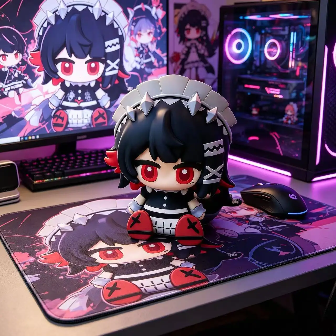 Q-Version Zenless Zone Zero Figur Starseeya Ellen Joe Asaba Yuma Mini-Modell Desktop-Ornamente Spielcharakter-Statue Spielzeug Geschenk – Detail 2