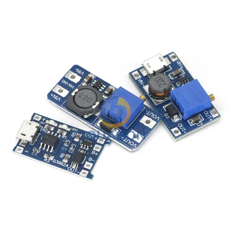 5pcs MT3608 DC-DC Step Up Converter Booster Power Supply Module Boost Step-up Board MAX output 28V 2A for arduino diy kit