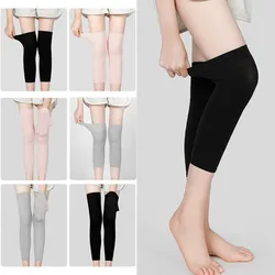 Elastic Leg Cover Protecter Cotton Knee Pads Sport Compression Knee Support Sleeve Summer Air-conditioned Room Warmer Long Socks