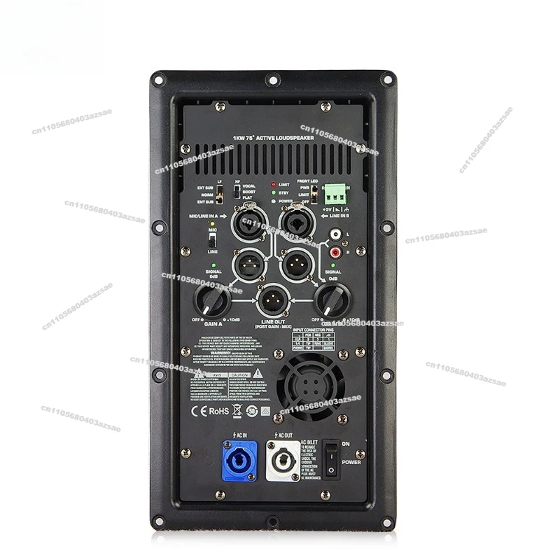 

For 12 Inch 15 Inch 18 Inch Professional Active Speaker Digital Amplifier Rear Panel Module