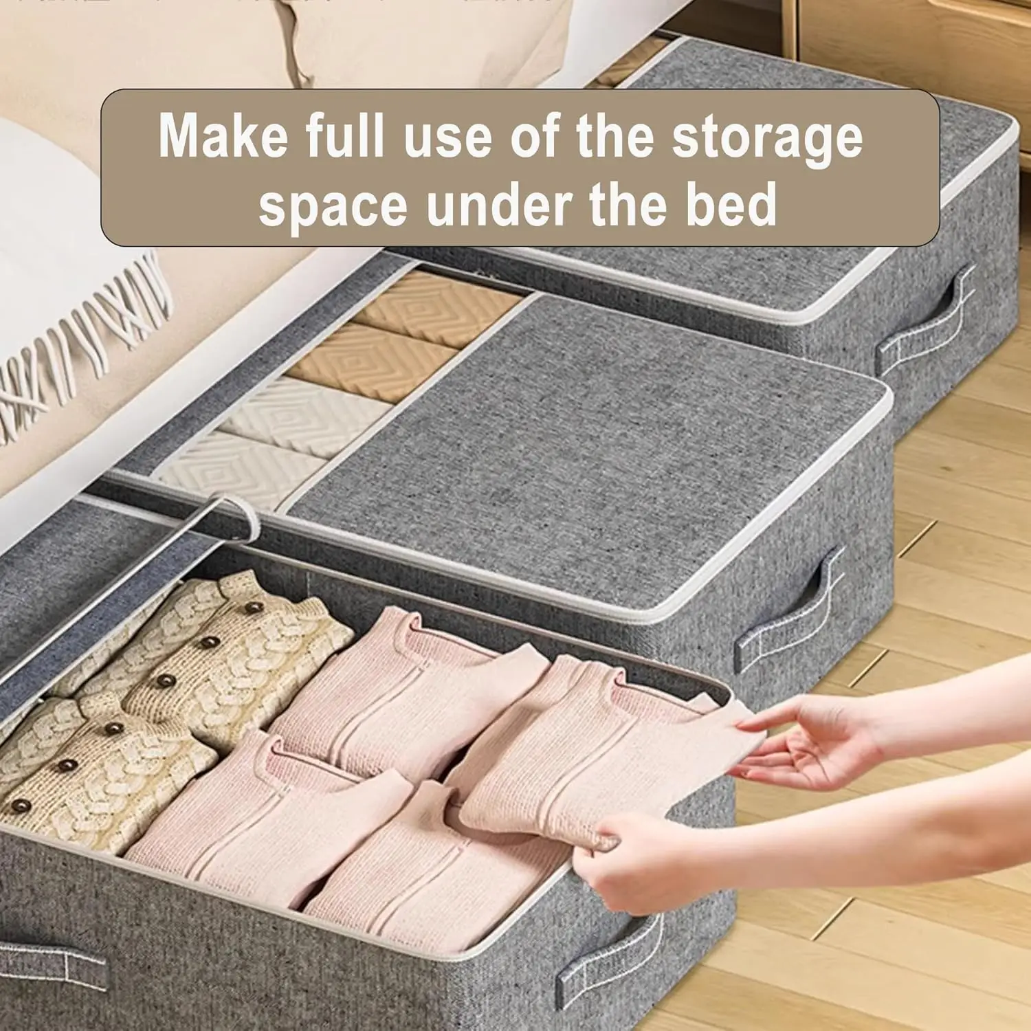 Thumbnail 4 - #27 New Under Bed Storage Bags Arrivals