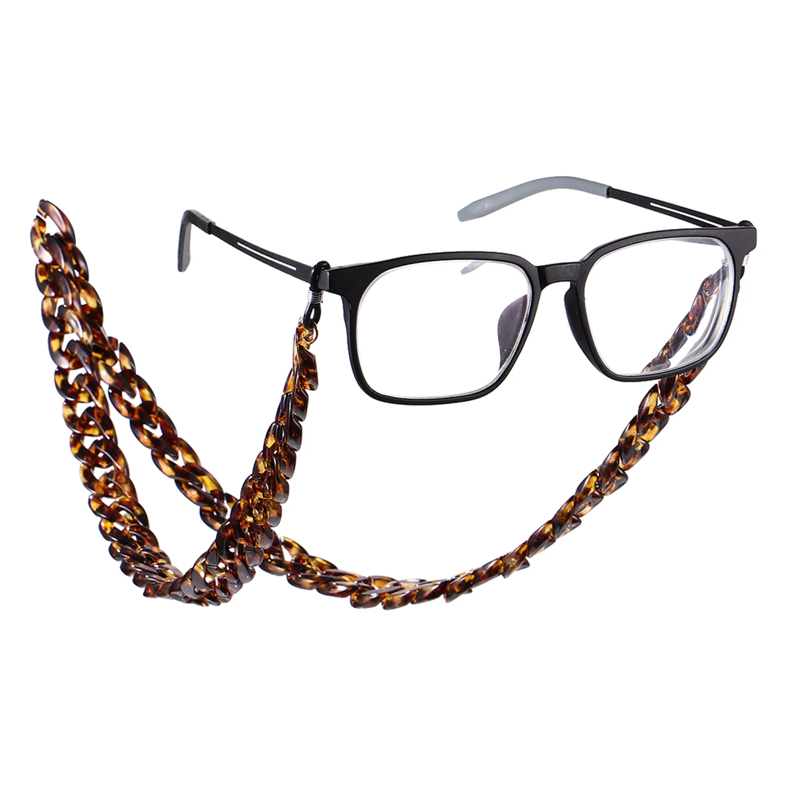 

Glasses Chain Universal Anti-Slip PVC Cord Holder For Eyewear Sunglasses Optical Frames Necklace Style Lightweight Durable