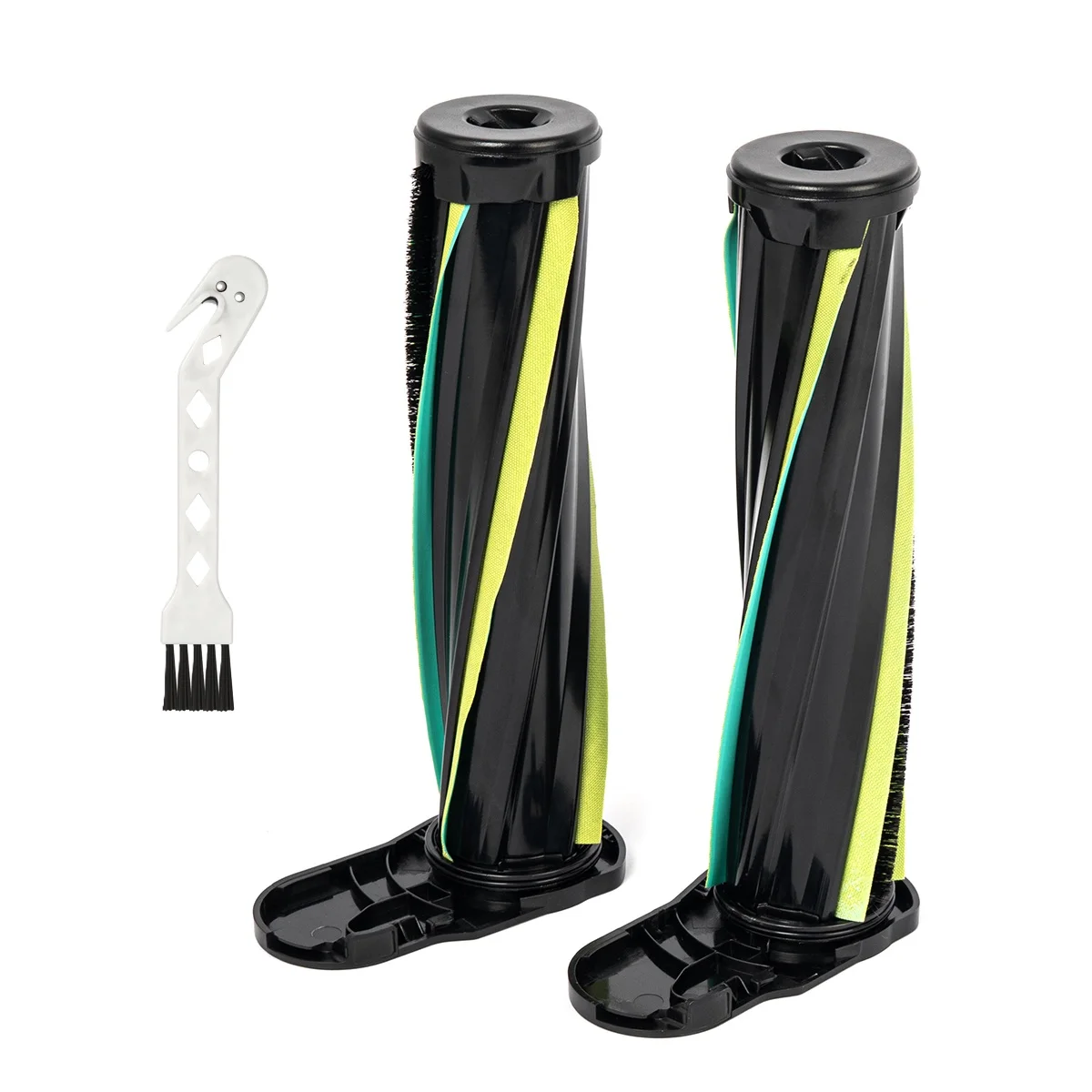 Brush Roller Set for LEVOIT LVAC‑200 Cordless Vacuum Cleaner Tangle‑Resistant Design Carpet Hard Floor Pet Hair Accessories