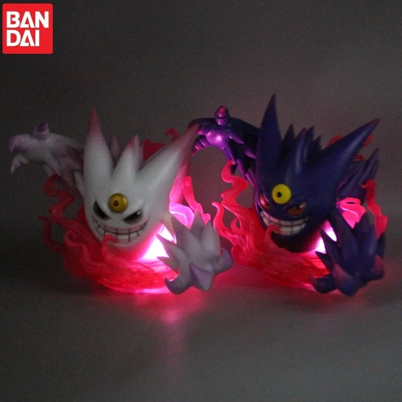 14cm New Pokemon Series Action Figure True New Town Geng Pokemon Pokemon Glowing Hand Model Decorative Children Birthday Gifts