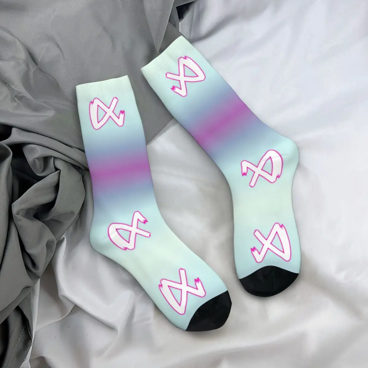 

Всесезонные чулки для экипажа, певица Aitana (20) носки, длинные носки в стиле хип-хоп, аксессуары для мужчин и женщин, подарки