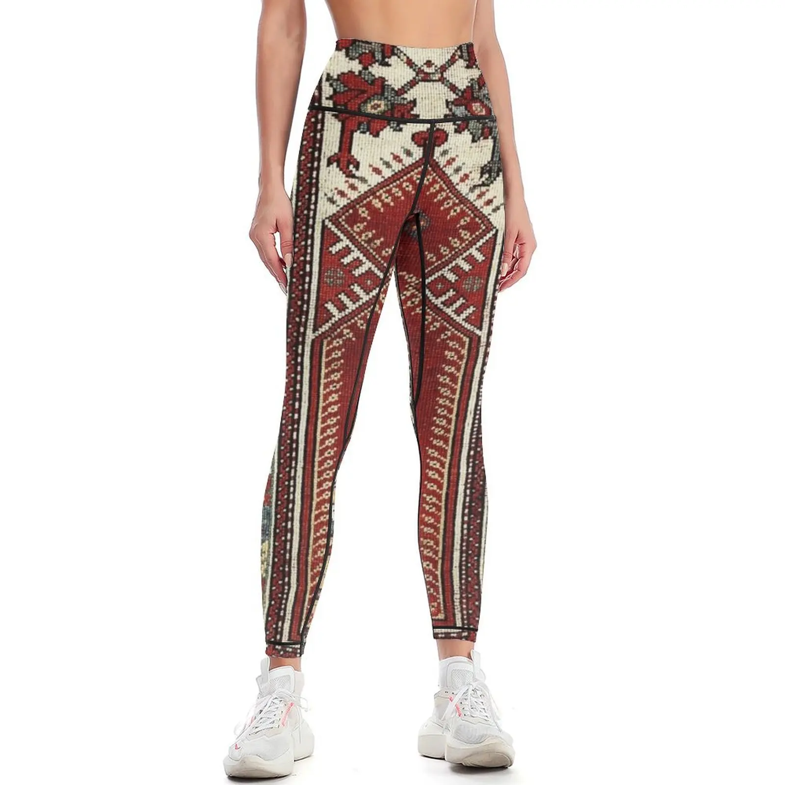 

Milas West Anatolian Niche Rug Print Leggings Fitness clothing Women's sports pants workout shorts Womens Leggings