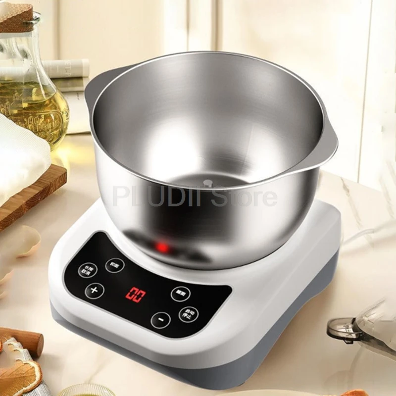 7L Automatischer Teigmischer Intelligente Gärungsfunktion Mixermaschine zum Kneten von Brot, Pizza, Nudelteig, Küche, Haushaltsgerät