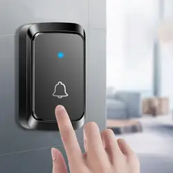 USB Powered Waterproof Wireless Doorbell Smart Home Without Battery Doorbell With Ringtone 300M Remote Receiver Bell