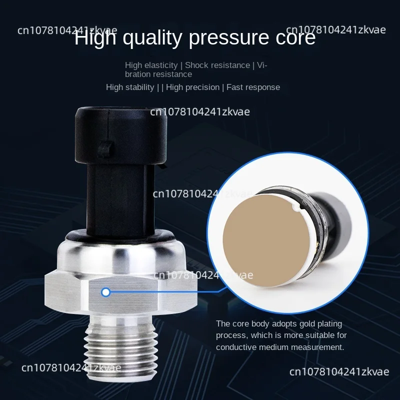 Small and compact high-precision pressure sensor transmitter for measuring water pressure of constant pressure water