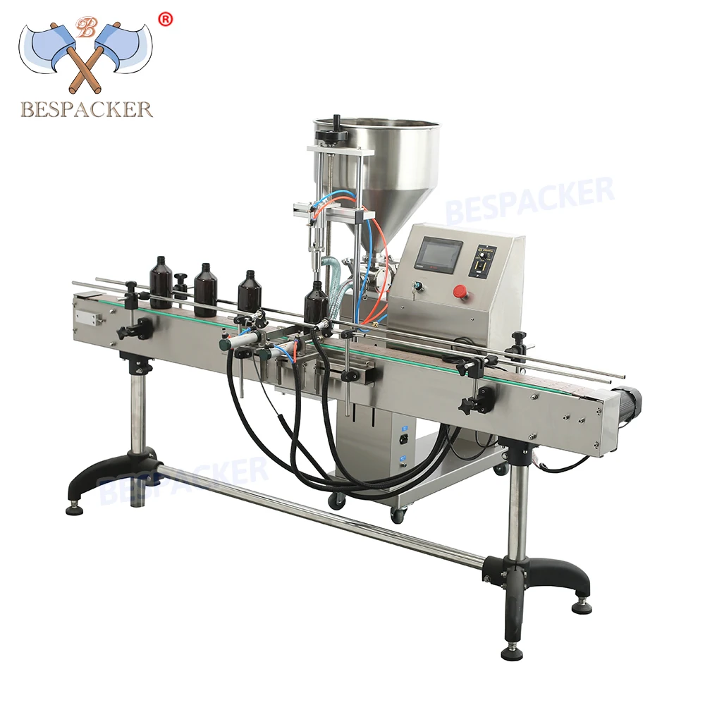 Bespacker GSLD-1000A Single Head Automatic Filling Production Line Paste Sauce Peanut Butter Cream Oil