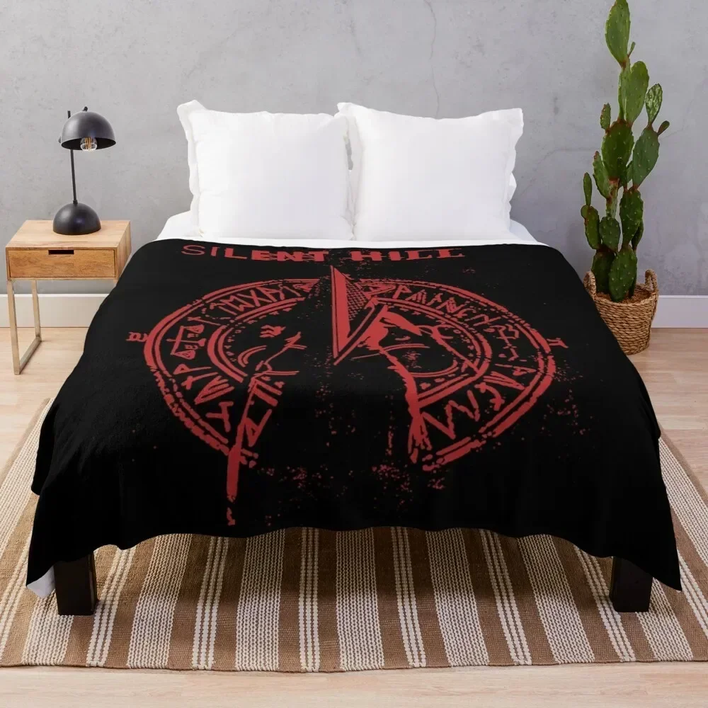 Silent Hill Throw Blanket Multi Purpose Soft Warm Blanket for Home Travel