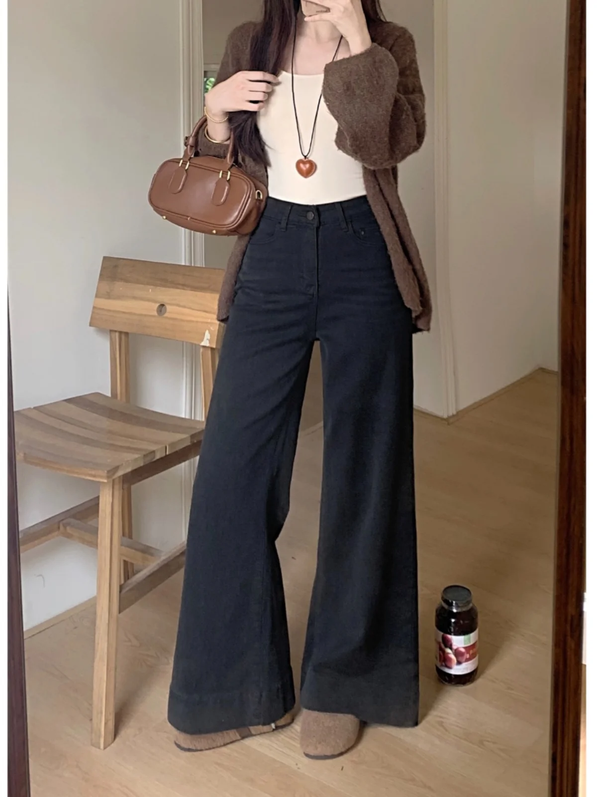 

Y2K Woman Blue Jeans Embroidery Floral Pattern Print Graphic Art Decoration Trousers Denim Fashion Ladies Female Clothing