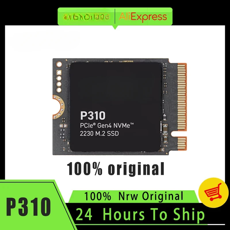 

New SSD P310 1TB PCIe Gen4 NVMe M.2 2230 / Up to 7100 MB/s Internal Solid State Drive for SteamDeck handheld laptop