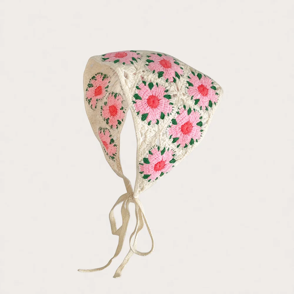 Echarpe-triangulaire-en-tricot-ajoure-style-boheme-motif-cerises-mignon-bandeau-tricote-style-francais-couvre-chef-respirant-pour-le-printemps