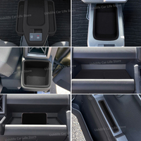 Silicone Car Center Panel Pad Left Right Cup Holders Door Pocket Bag Passenger Storage Tray For DAIHATSU TAFT 2024 2025 2026