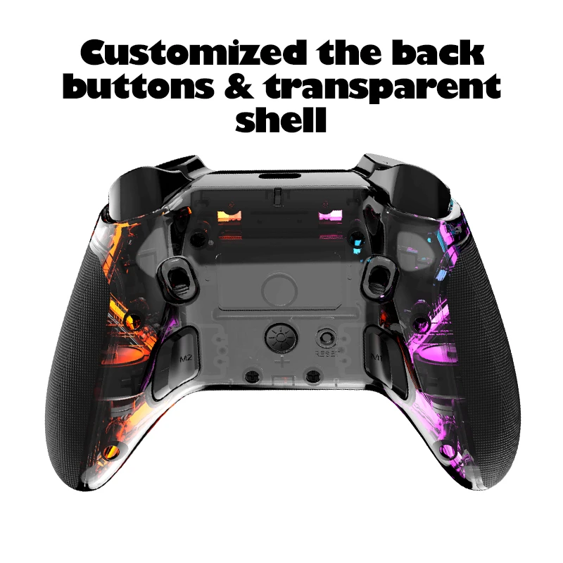 New Bluetooth Game Controller RGB Wireless Gamepad for Nintendo Switch/PC/Android/iOS/PS4,Adjustable Trigger,Mechanical Buttons